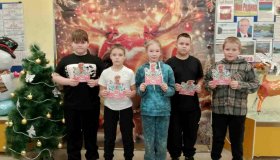 Новогодняя открытка солдату